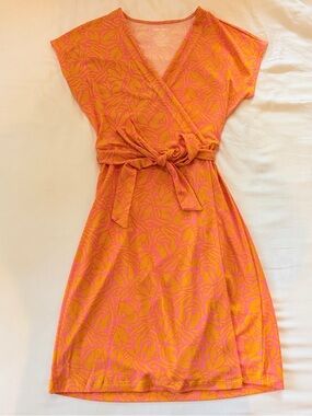 NWOT Nine West Resort Floral Wrap Dress